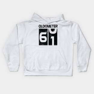 Oldometer Happy Birthday 61 Years Old Was Born In 1959 To Me You Papa Dad Mom Brother Son Husband Kids Hoodie